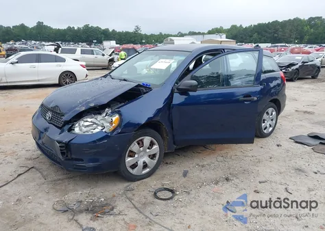 2003 Toyota Matrix Standard из США, поврежденный, VIN 2T1KR32E43C039435
